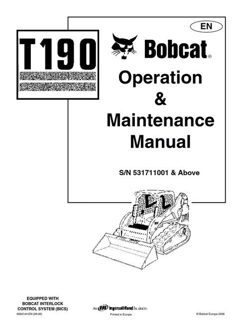 bobcat t190 bleeding instructions